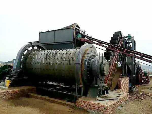 球磨機制沙生產線